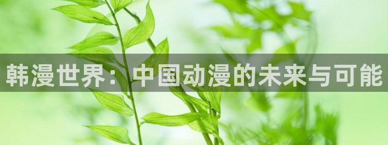 喵趣漫画2025：韩漫世界：中国动漫的未来与可能